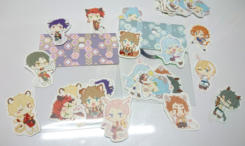 十二支フレークシールセット