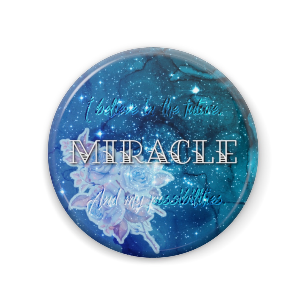 キリシュ「MIRACLE」缶バッジ