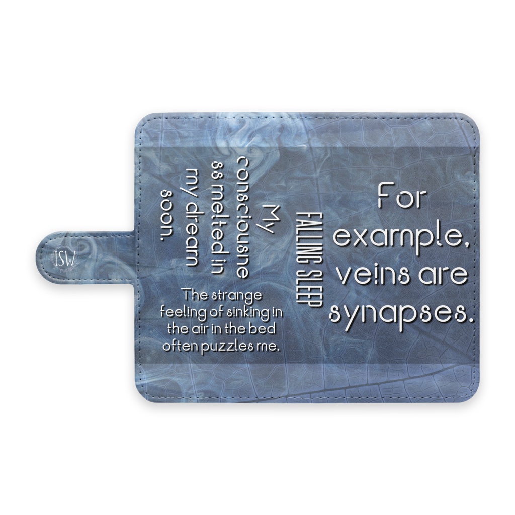 キリシュ「フォーリング・スリープ」手帳型Androidケース