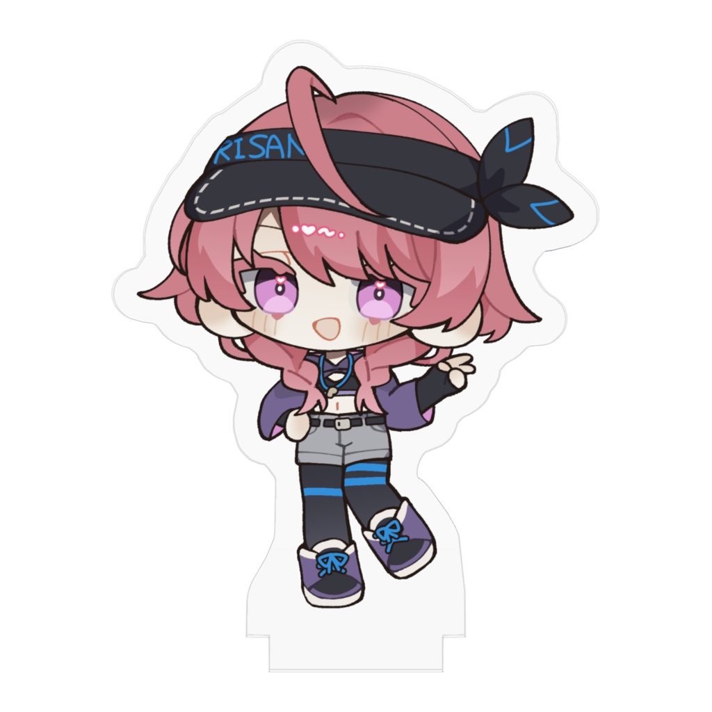 7周年朱鷺村アクリルフィギュア