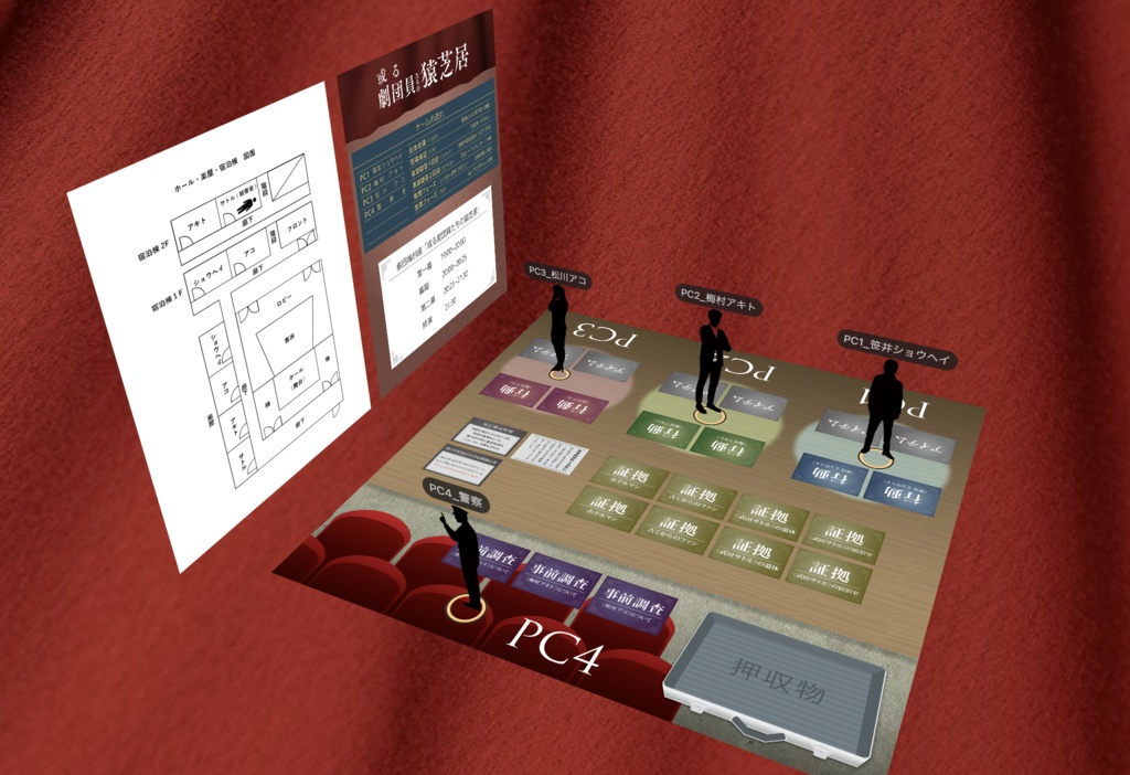 【マーダーミステリー】或る劇団員たちの猿芝居