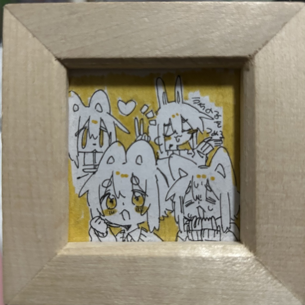 額縁入り原画 2つセット