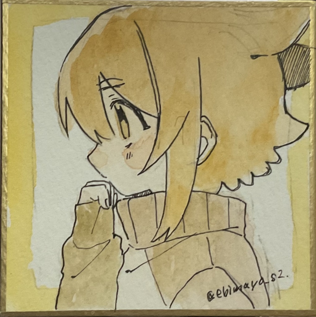 7.6×7.6色紙イラスト