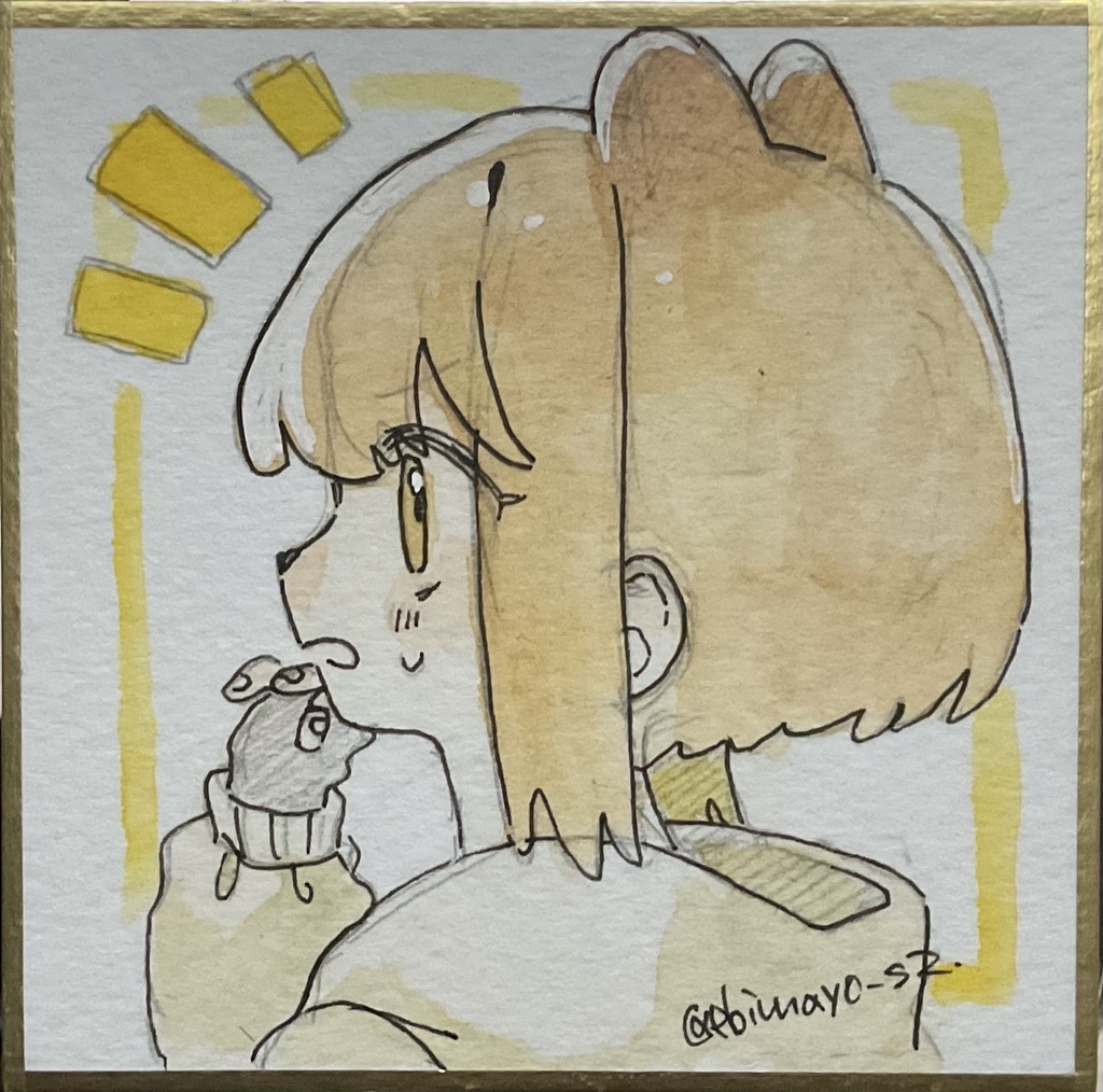 7.6×7.6色紙イラスト