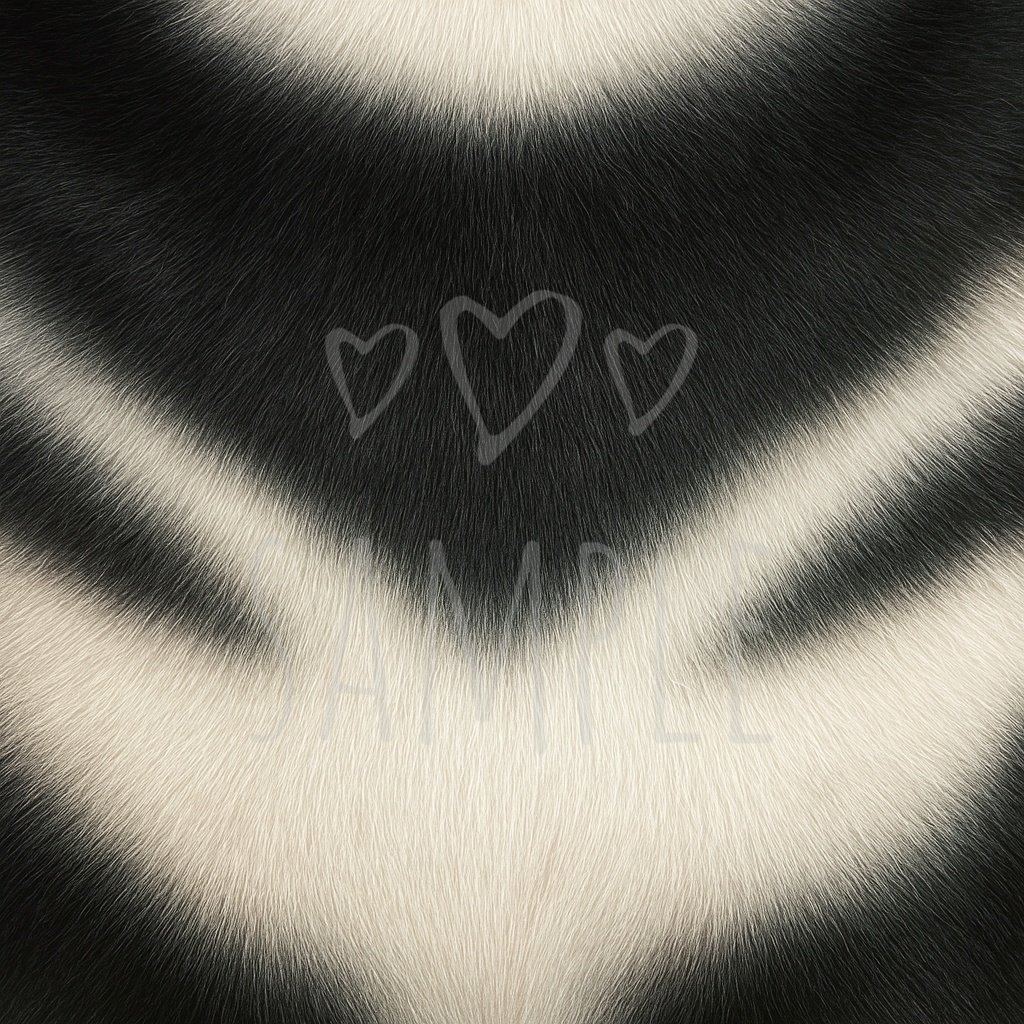 黒柴×毛並み｜アニマル柄jpeg