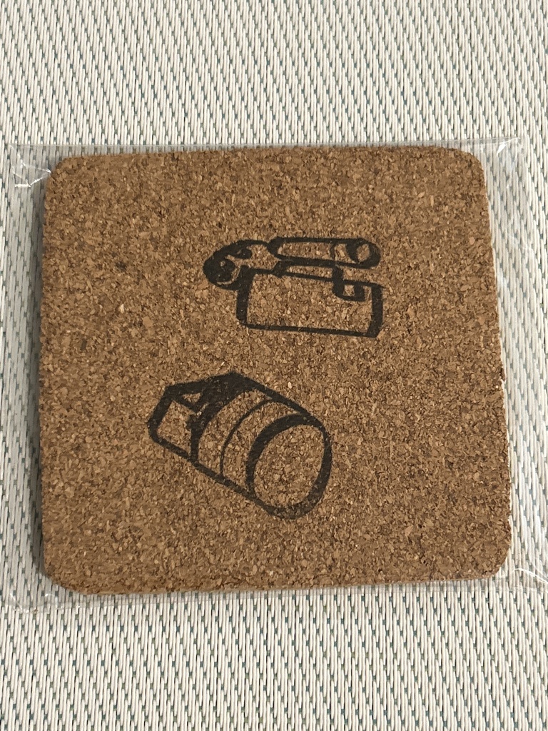 イラストコルクコースター(測定器)