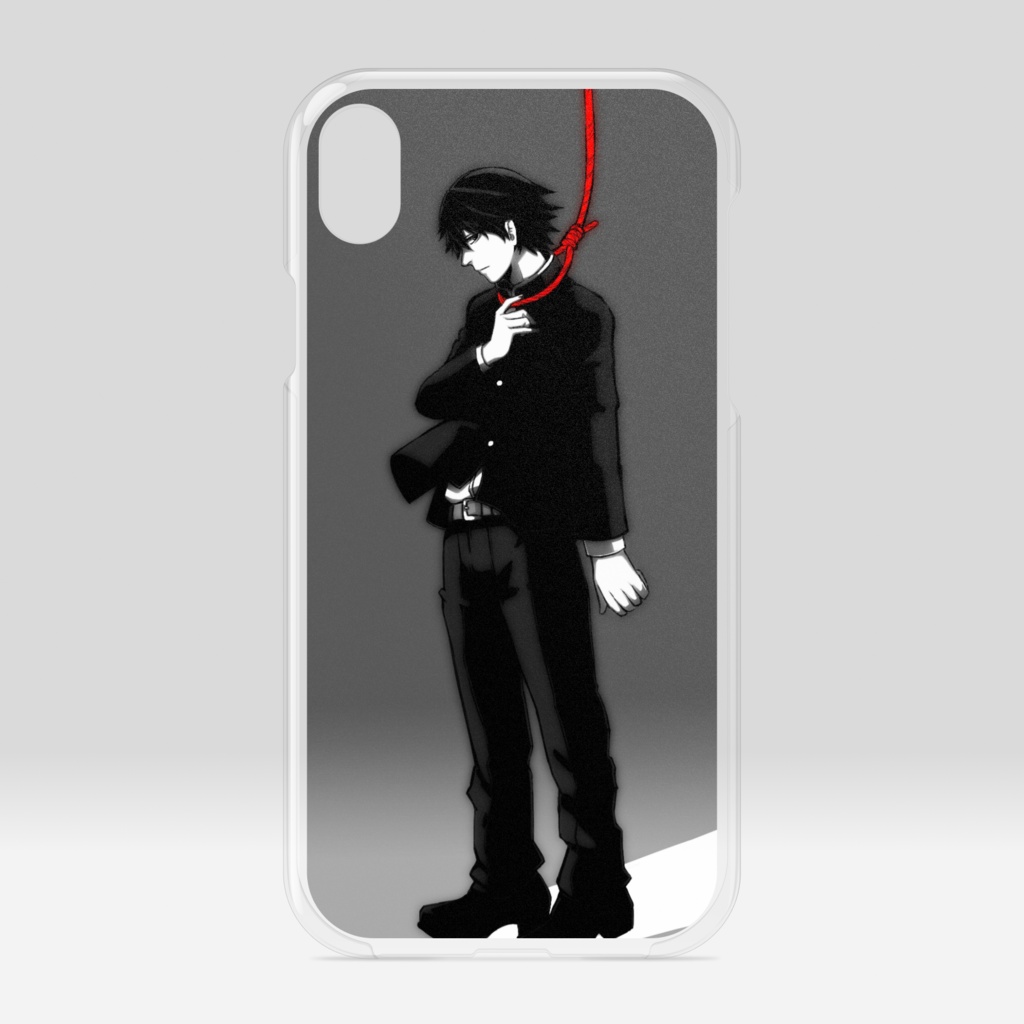 iPhoneケース（赤い縄。）