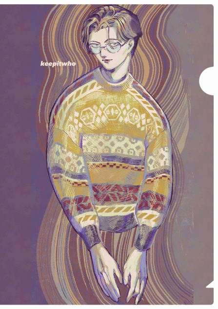A5クリアファイル-Cutie Sweater