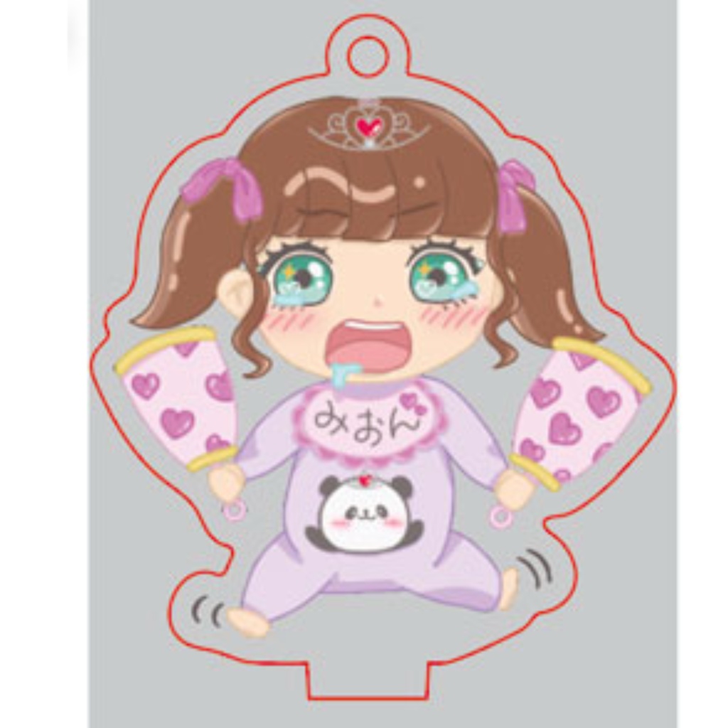 ベビみおん  スタンド付きアクキー