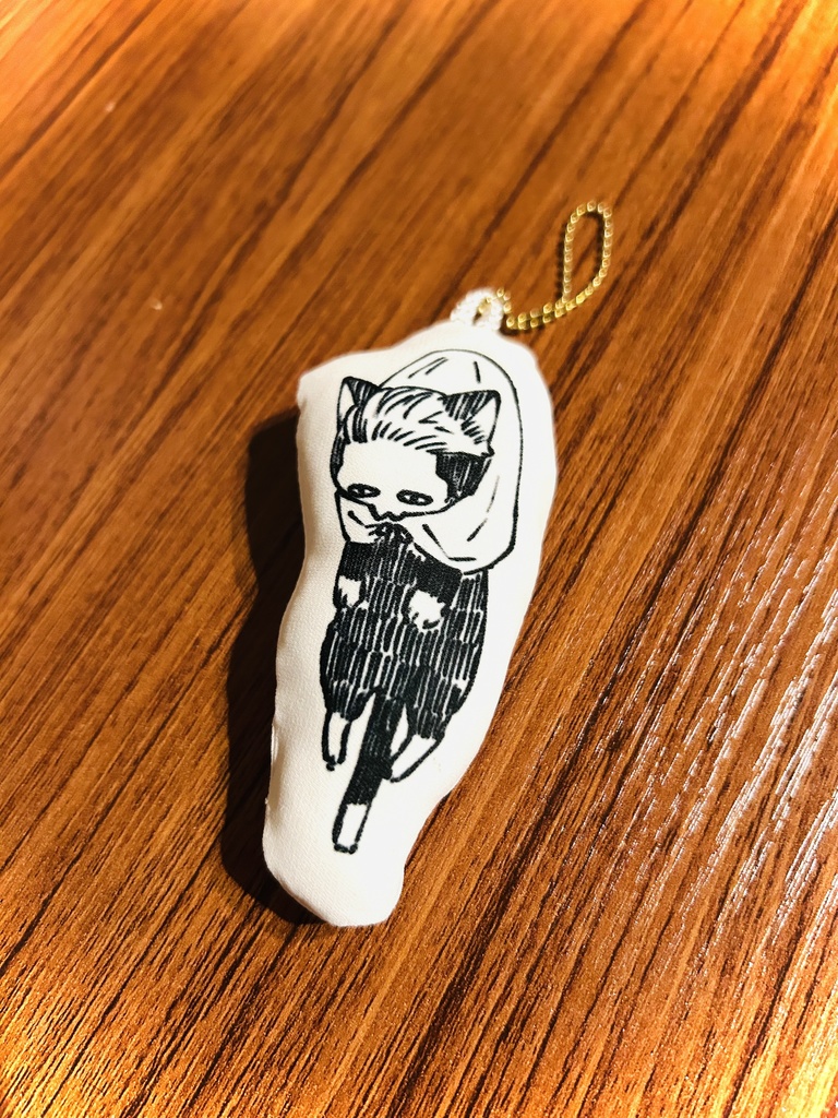 KINTAMANEKOクッションキーホルダー