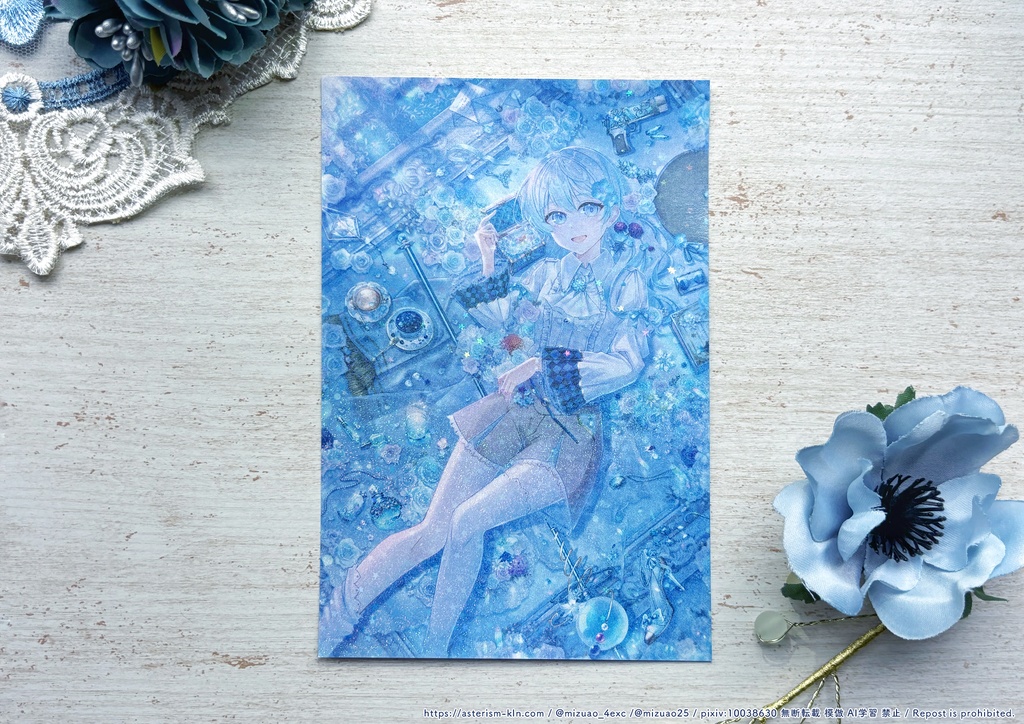 【設定資料集】Kleinod'z Characters BOOK「L’écrin Flower」Vol.1 (ホロポスカ付き)