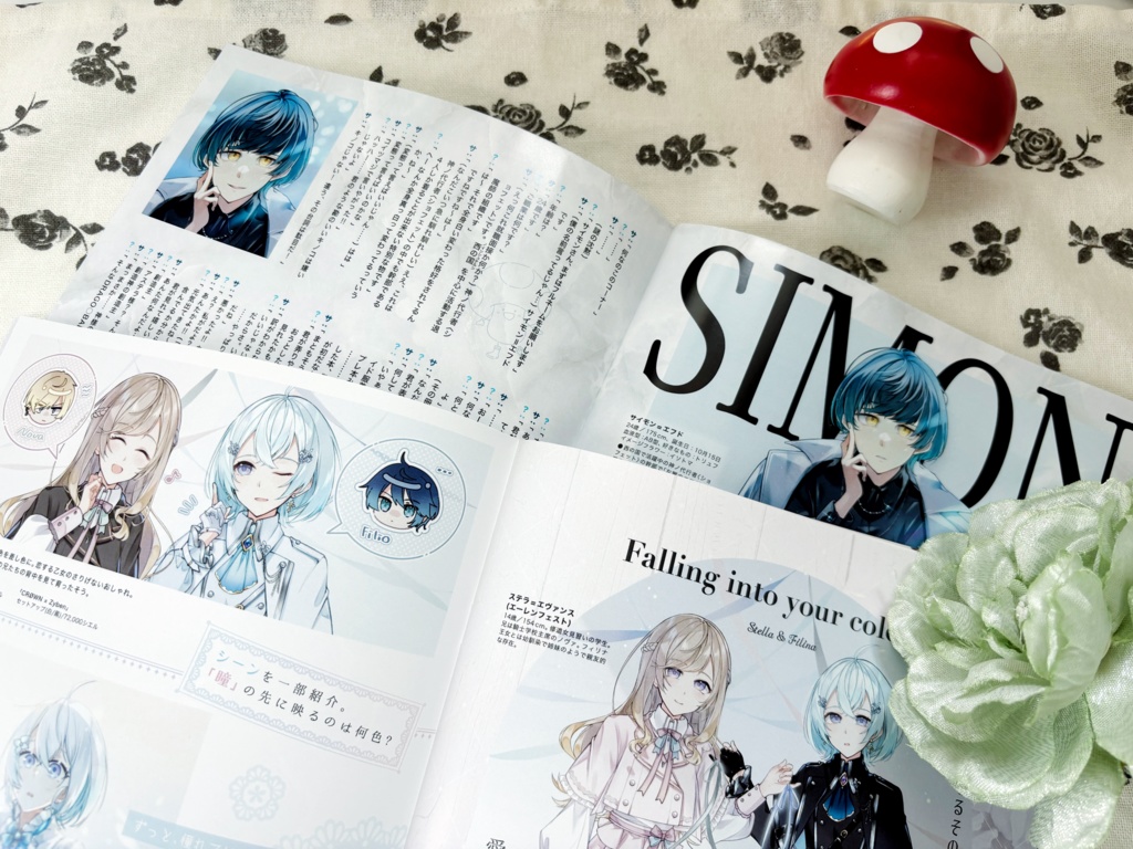 【雑誌風イラスト本】MushrooM Kleinod'z XROSS 特別号 (ホロ加工ポストカード付き)