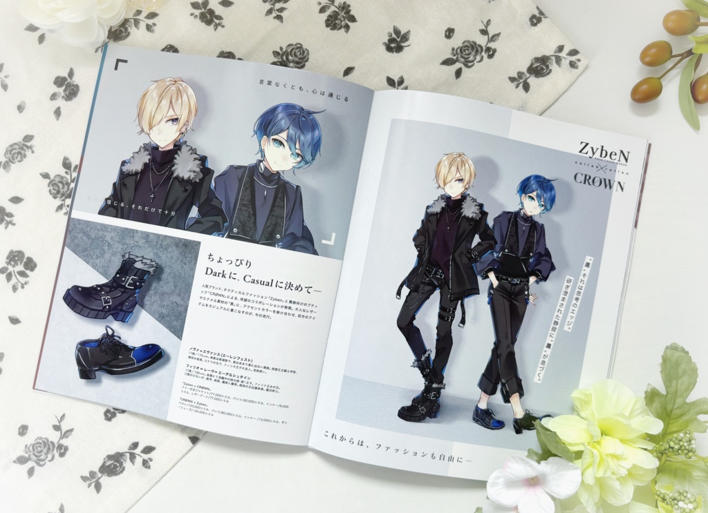 【雑誌風イラスト本】MushrooM Kleinod'z XROSS 特別号 (ホロ加工ポストカード付き)