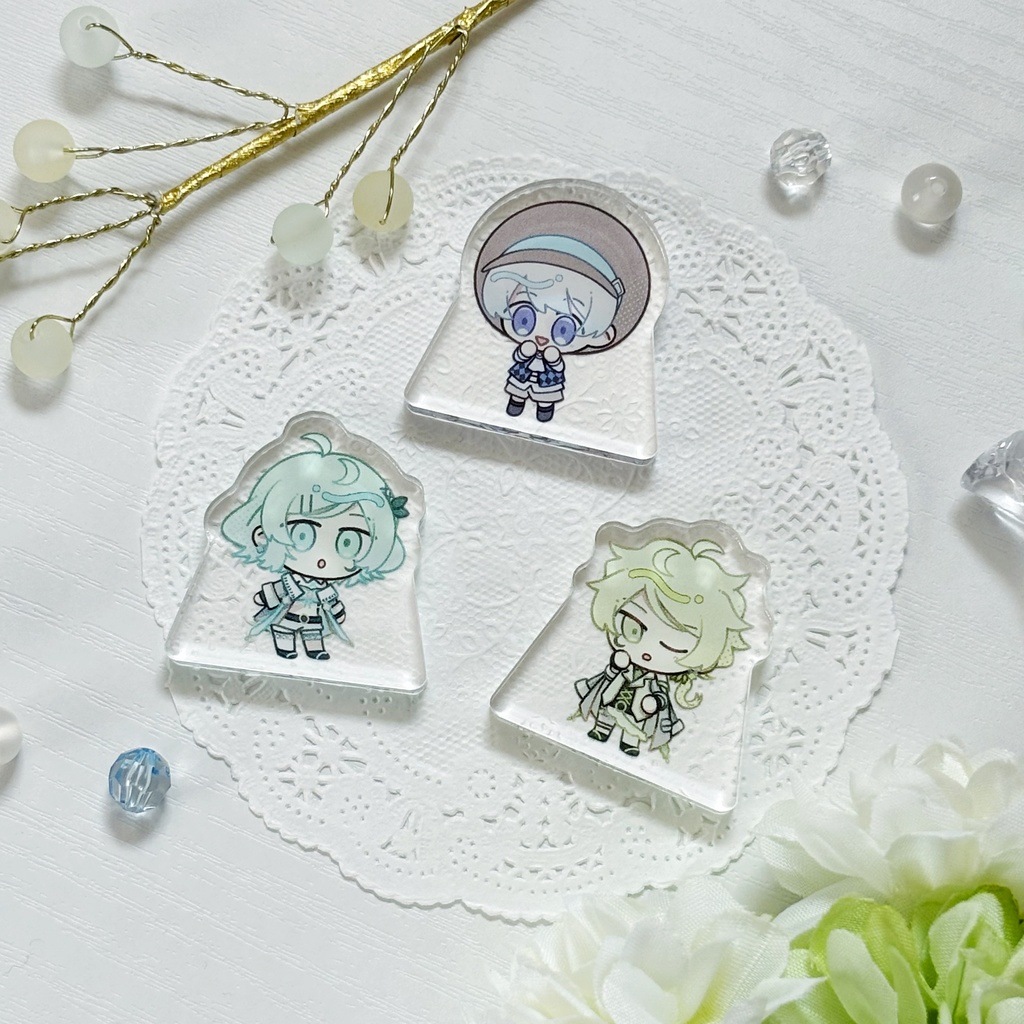 自立する! ミニアクリルスタンド (3種)