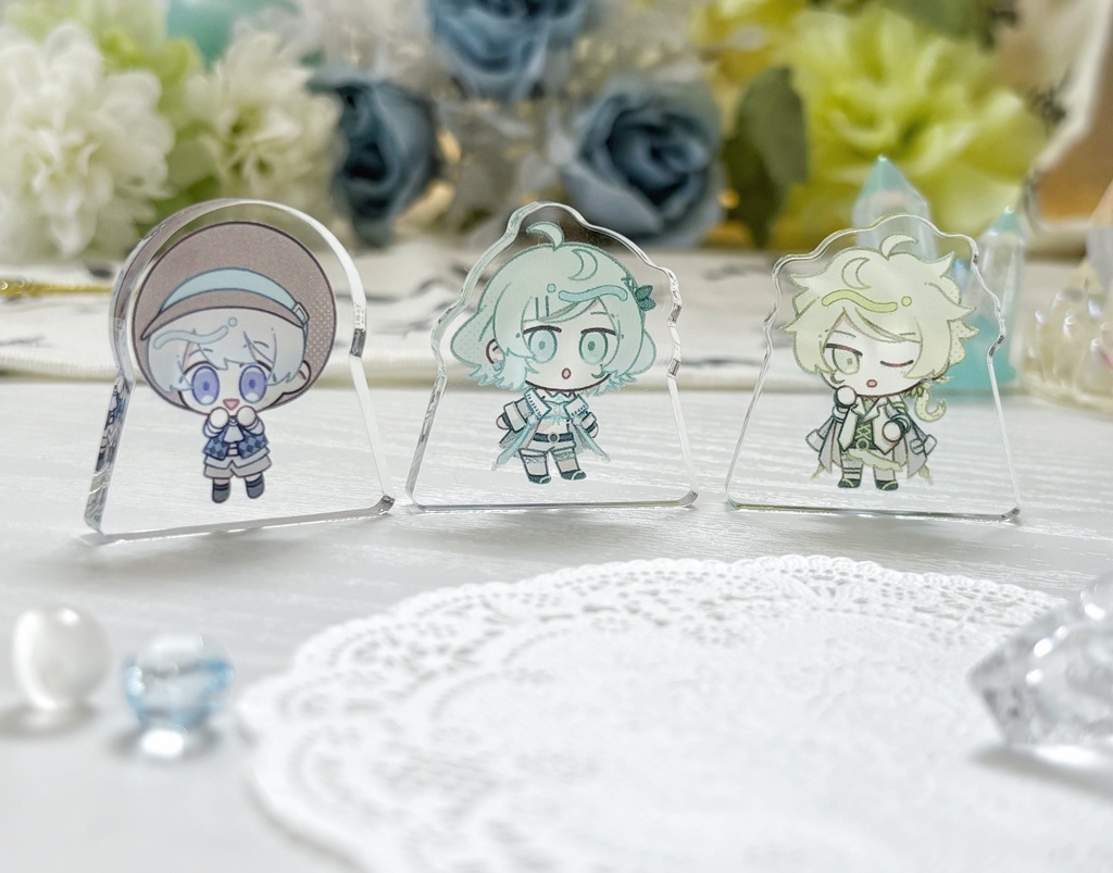 自立する! ミニアクリルスタンド (3種)