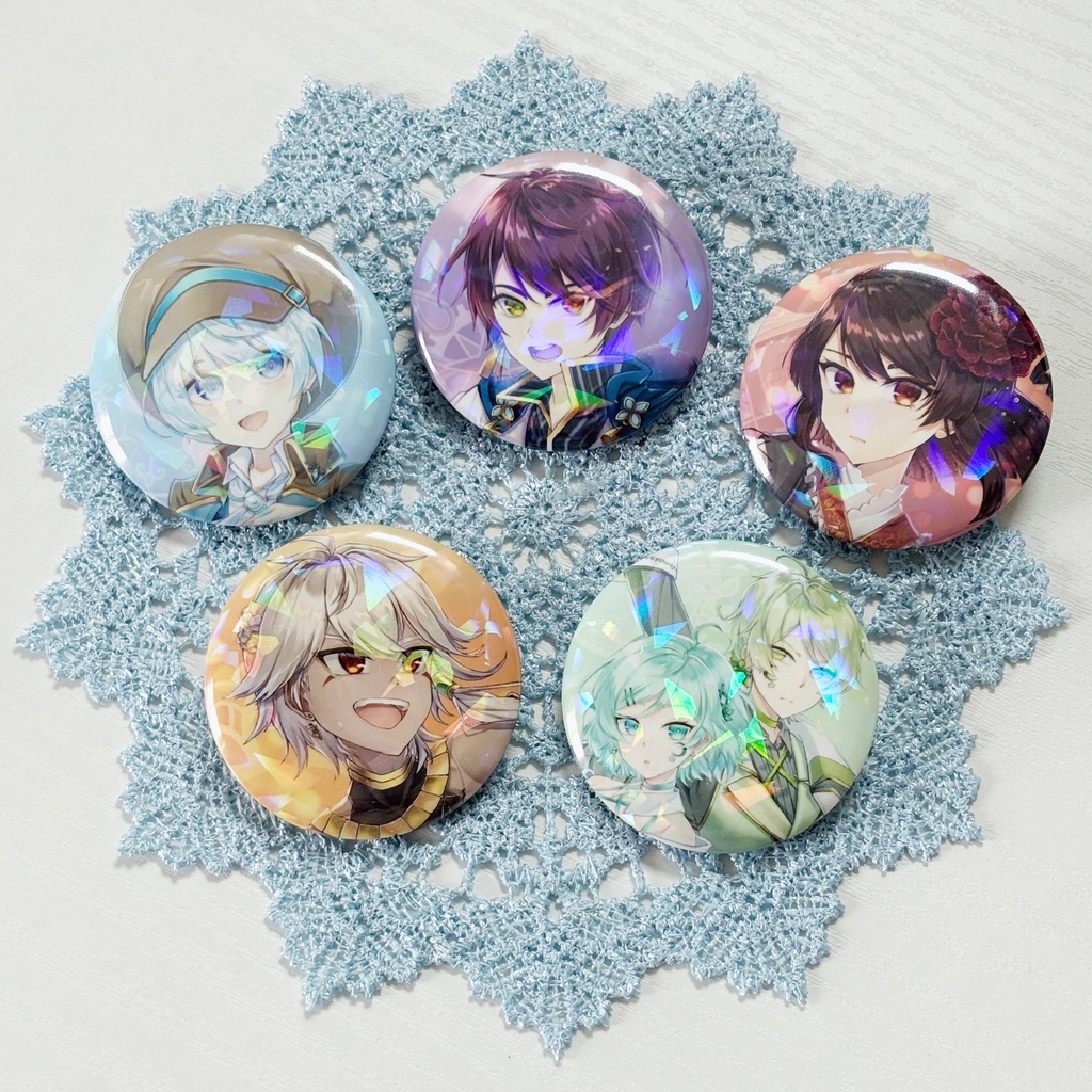 【BOOST解説】Kleinod'z 缶バッジガチャ Vol.1 主人公