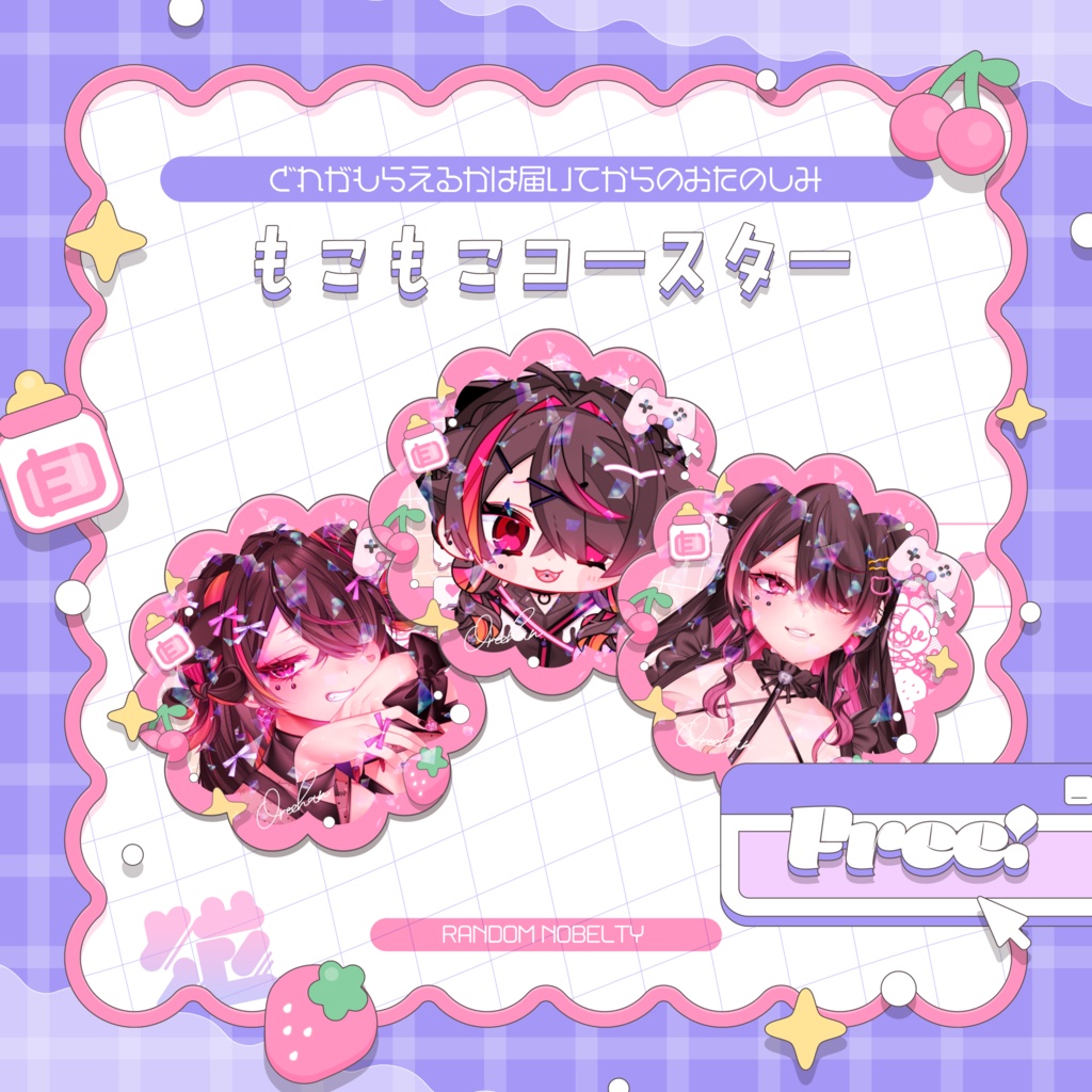 🎀ホログラム缶バッジ┊5周年