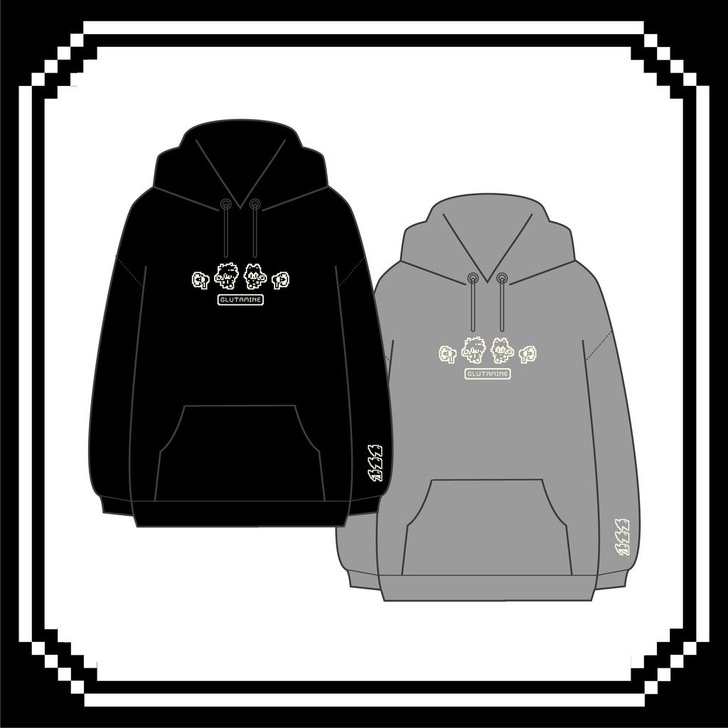 【販売終了】ドットぐるパーカー