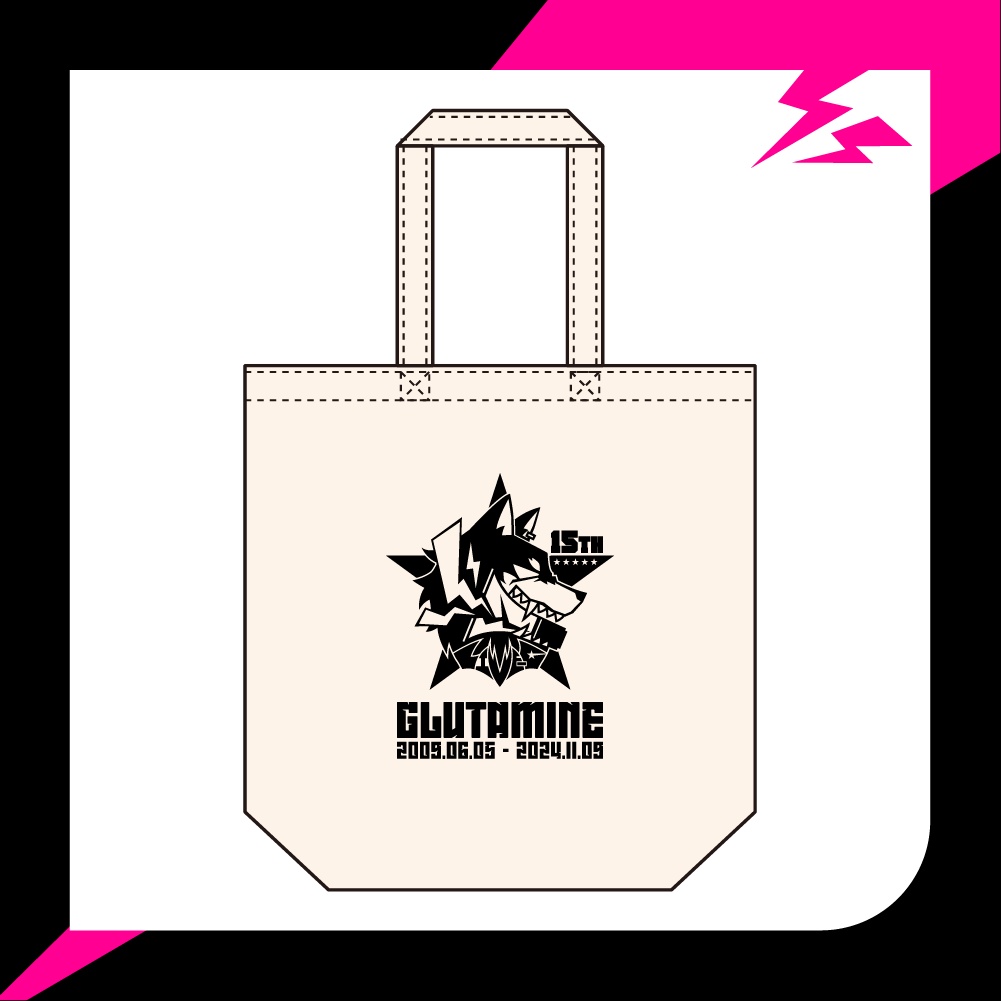 【販売終了】15thトートバッグ【LIVE-G 2024】