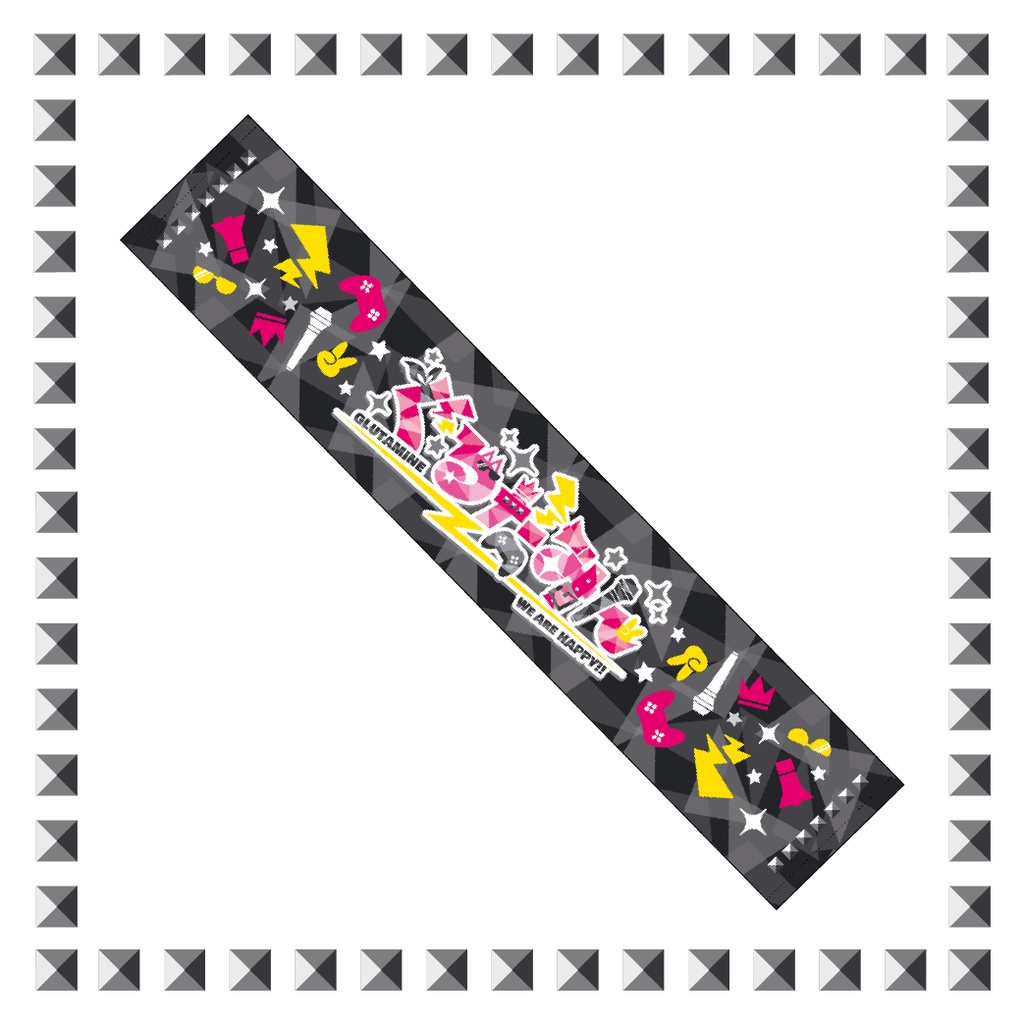ぶいちゅーばー風ロゴマフラータオル