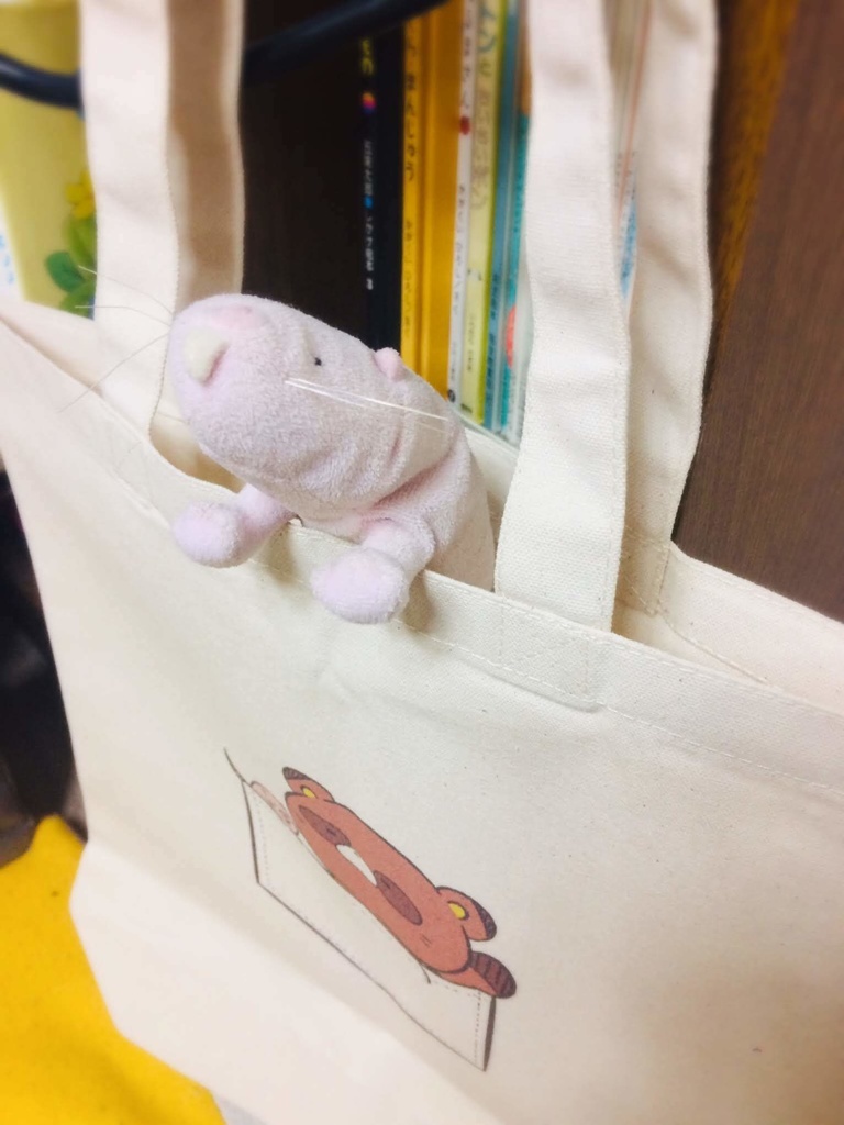 たぬぅトートバッグ