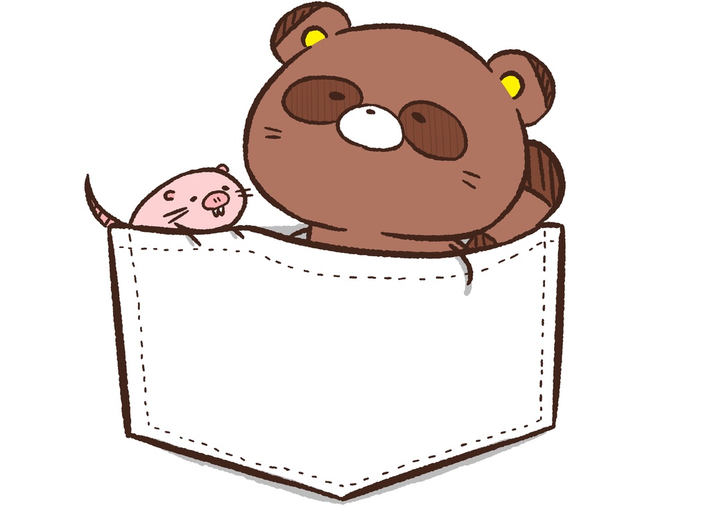 たぬぅトートバッグ