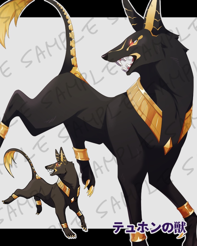 神話生物立ち絵素材2SPLL:E196103