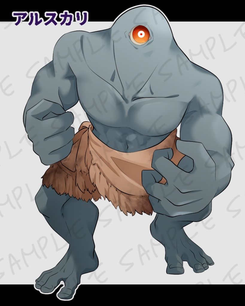 神話生物立ち絵素材3SPLL:E190016