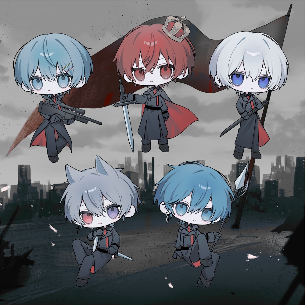【REBEL】アクリルキーホルダー