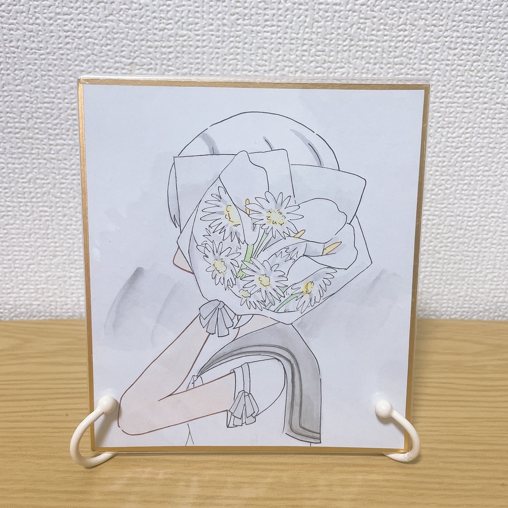 イラスト原画 色紙サイズ