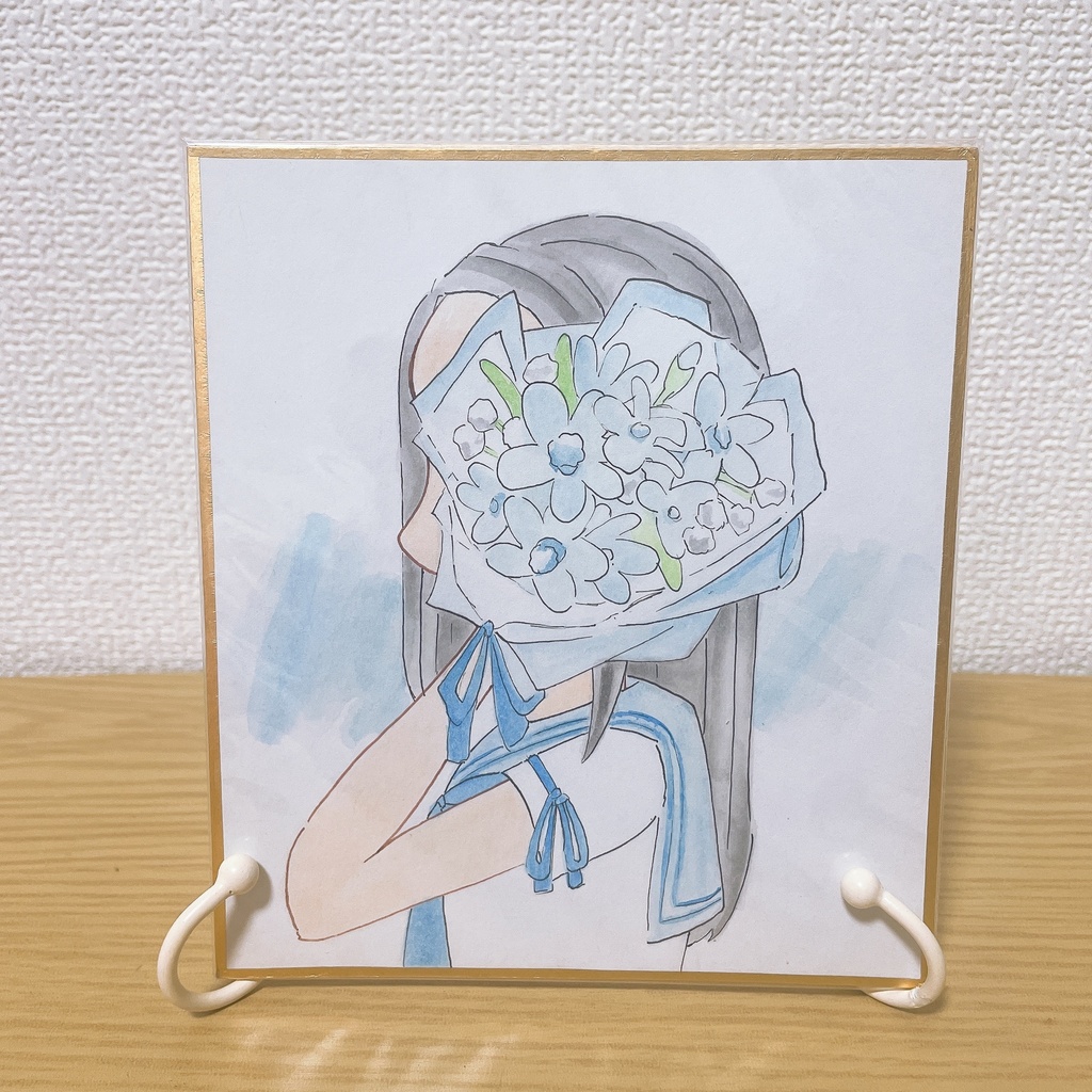 イラスト原画 色紙サイズ