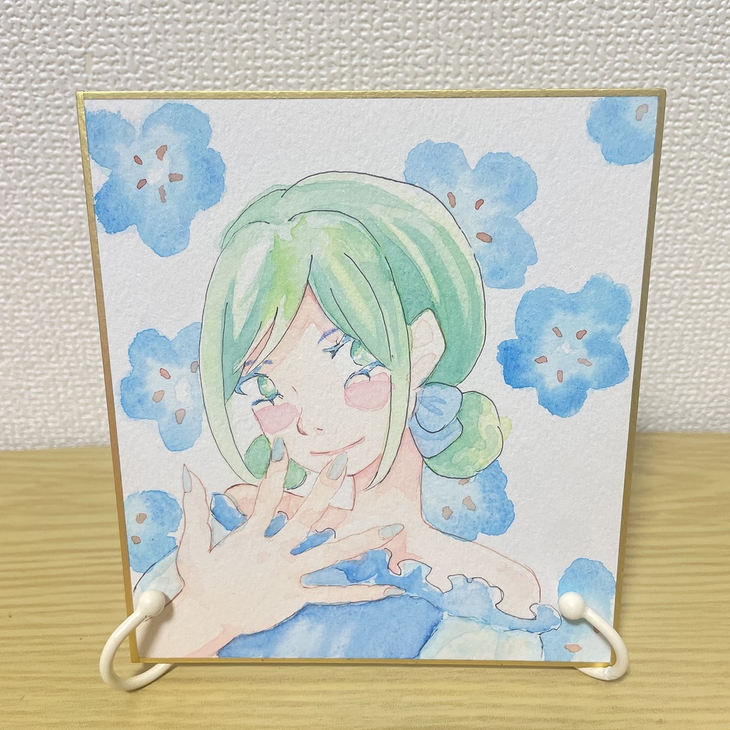 イラスト原画 色紙サイズ
