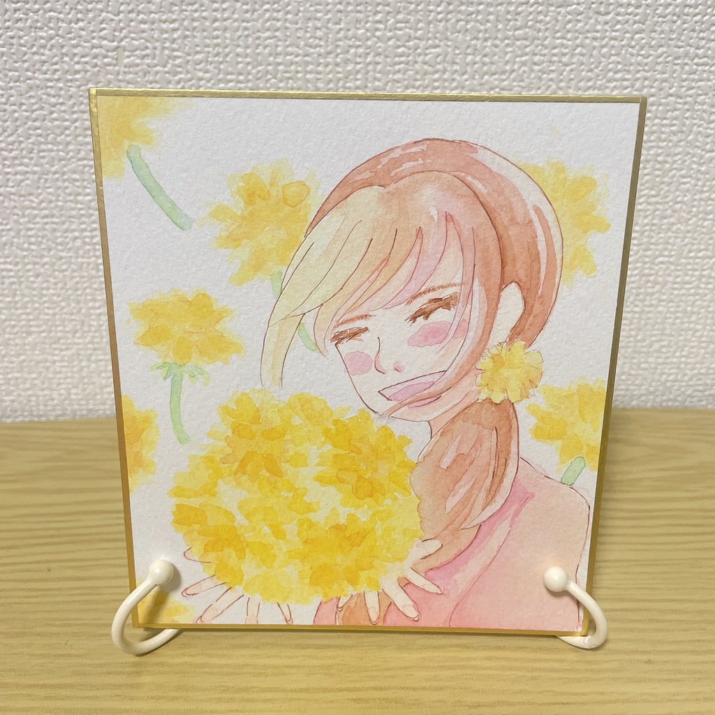 イラスト原画 色紙サイズ
