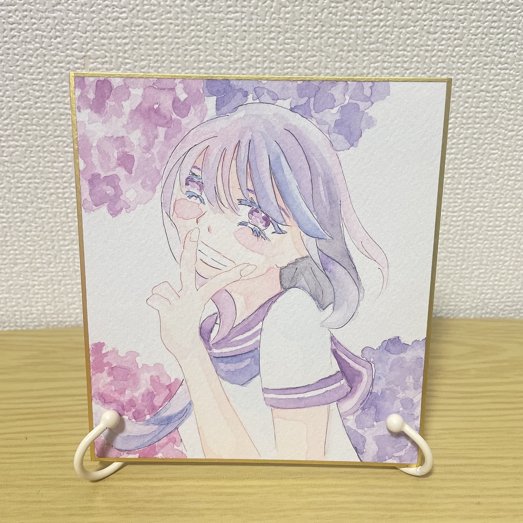 イラスト原画 色紙サイズ