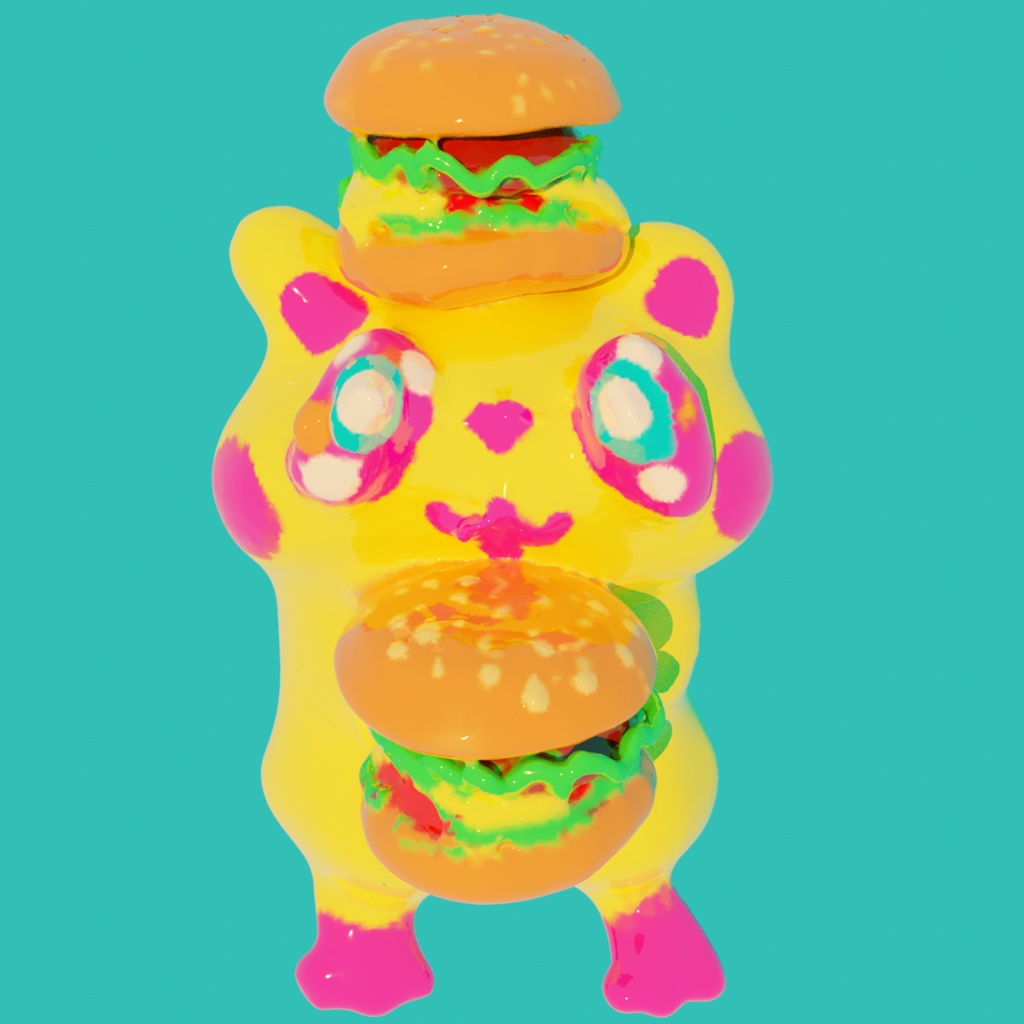 ハンバーガーうまうまキンクマハムスター - ちぽぉのおみせ！ - 2/4