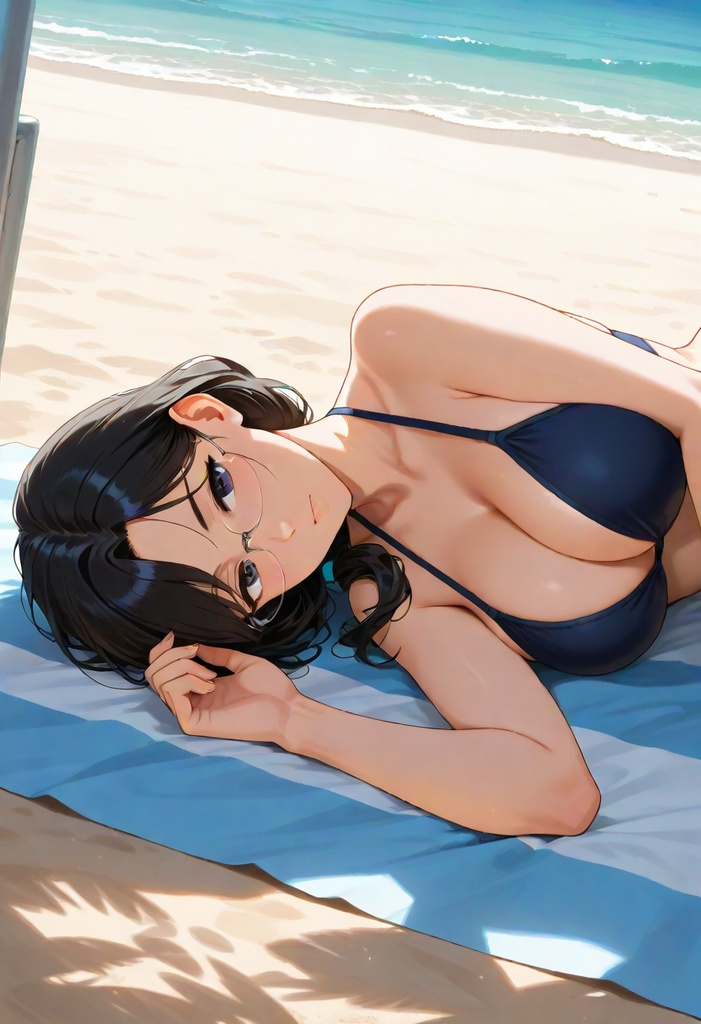 爆乳眼鏡熟女グラビア集