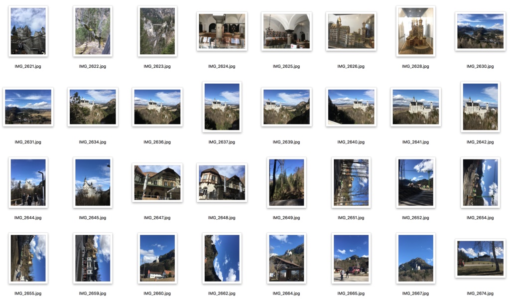 ドイツの街並み
