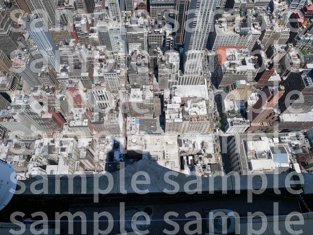 ニューヨークの街並み