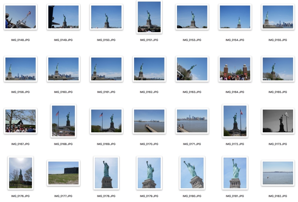 ニューヨークの街並み