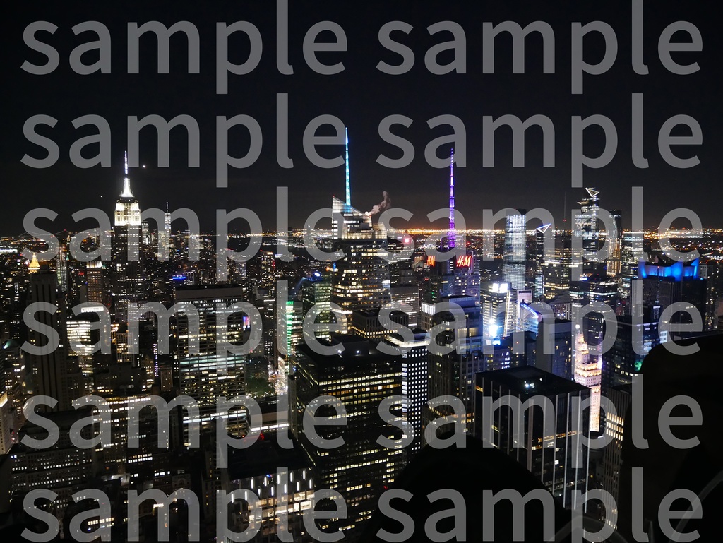 ニューヨークの街並み