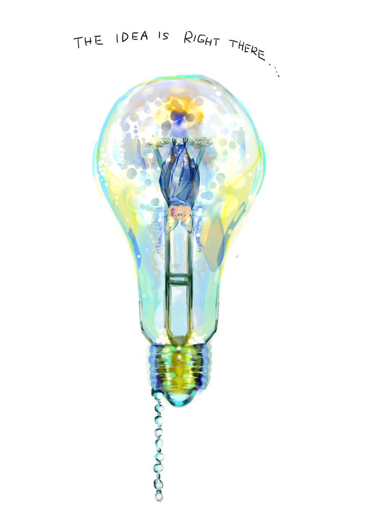 電球トートバッグ