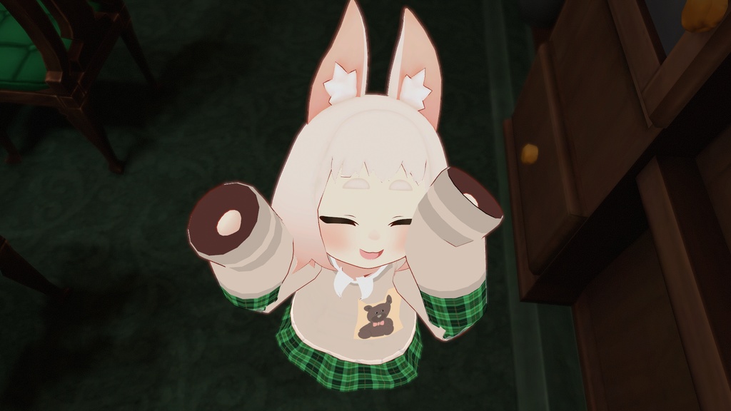 ロポリこん クマパーカー (Vrchat) (ロポリこんモデルは含まれません)