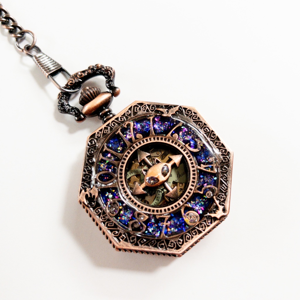 装飾手巻き式懐中時計 使い魔