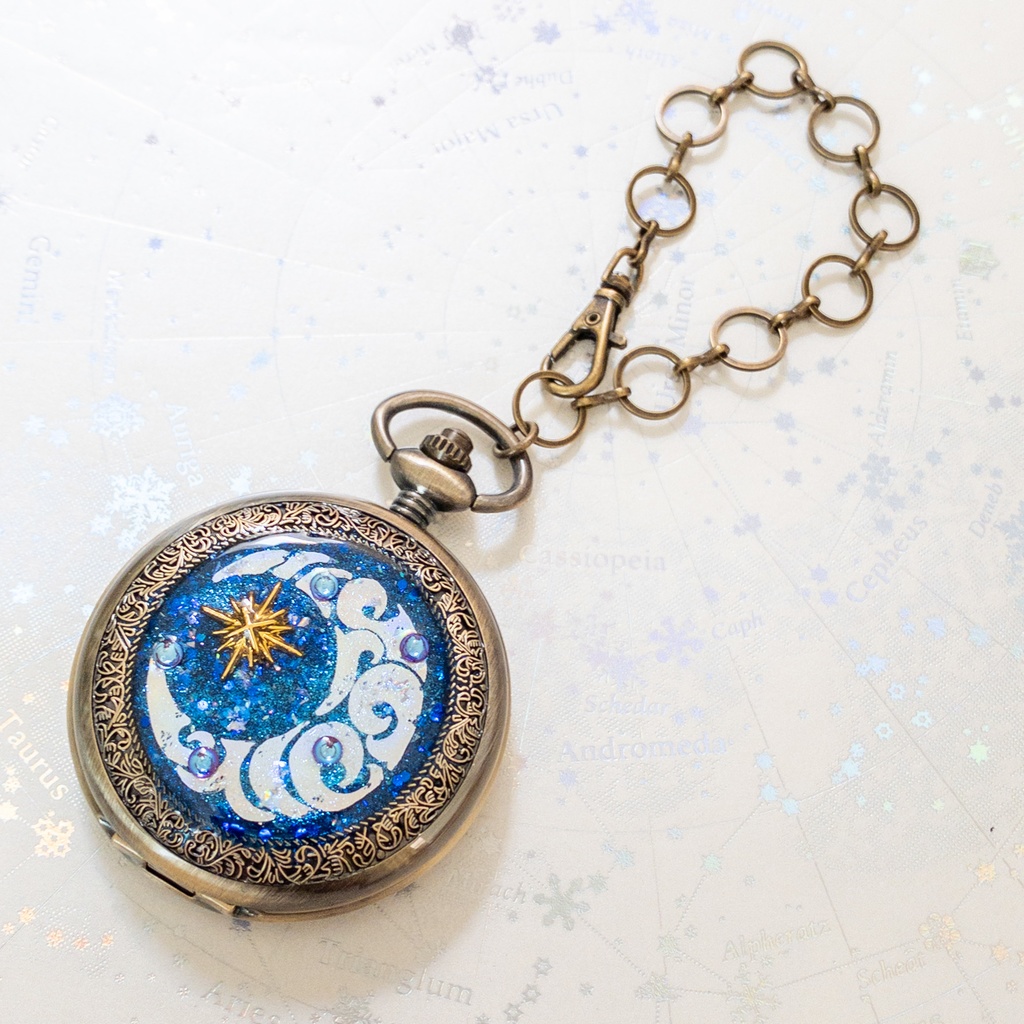 手巻き式懐中時計　【完売】