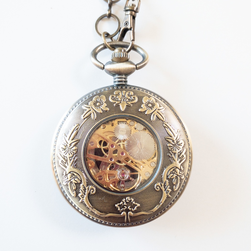 手巻き式懐中時計 (バッグチャーム)