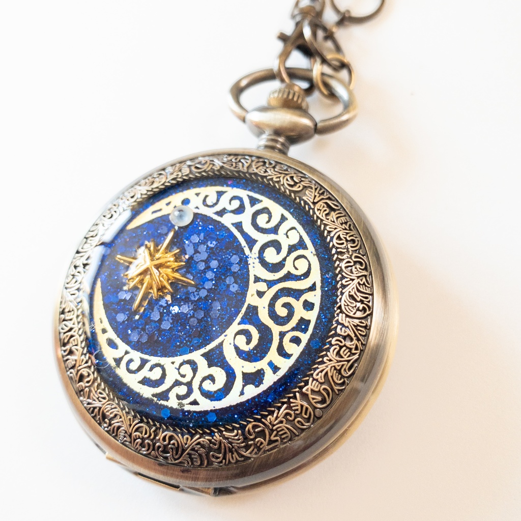 手巻き式懐中時計 (バッグチャーム)