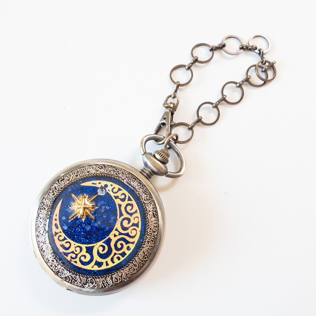 手巻き式懐中時計 (バッグチャーム)