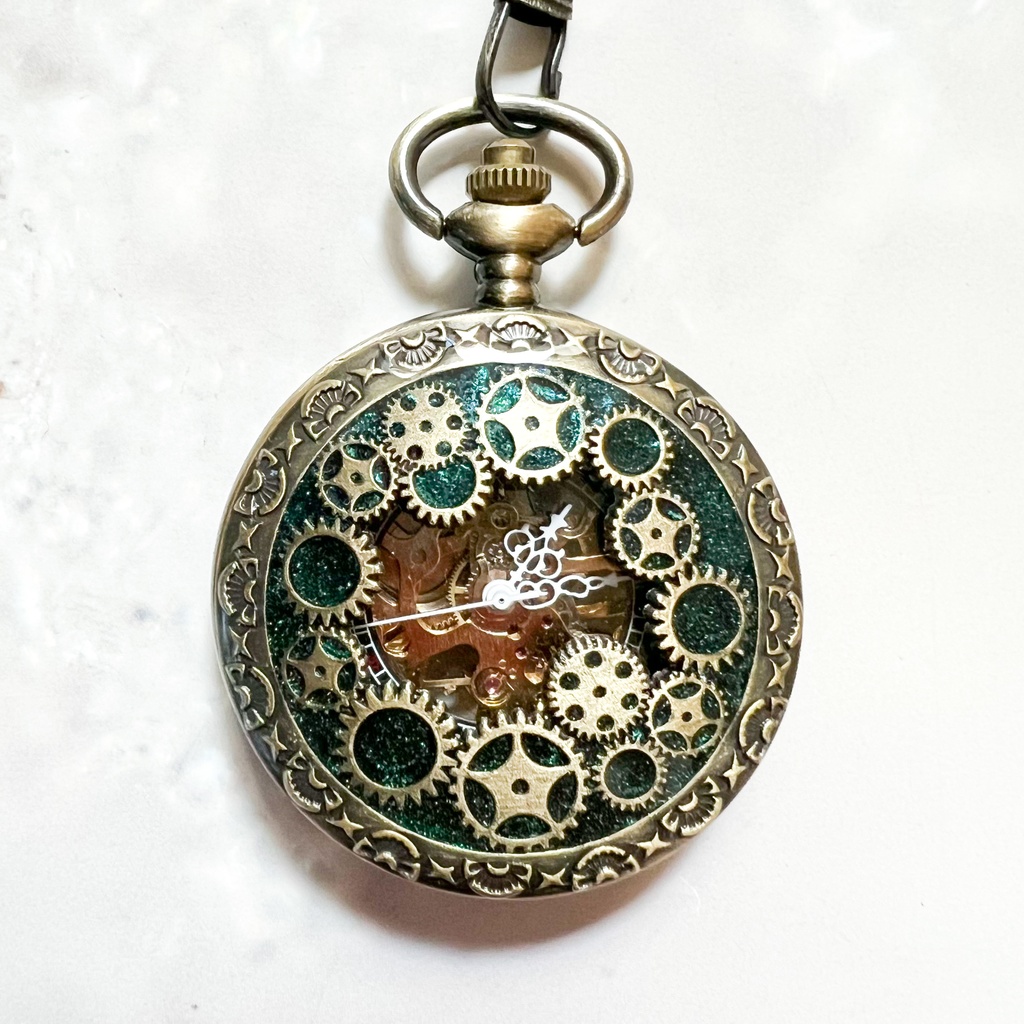 手巻き式懐中時計　