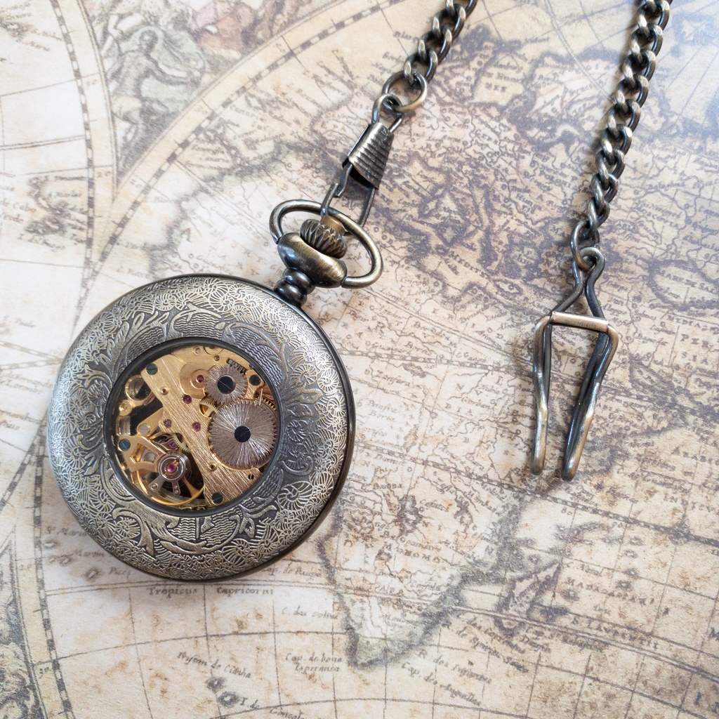 手巻き式懐中時計 Pearl Party Booth