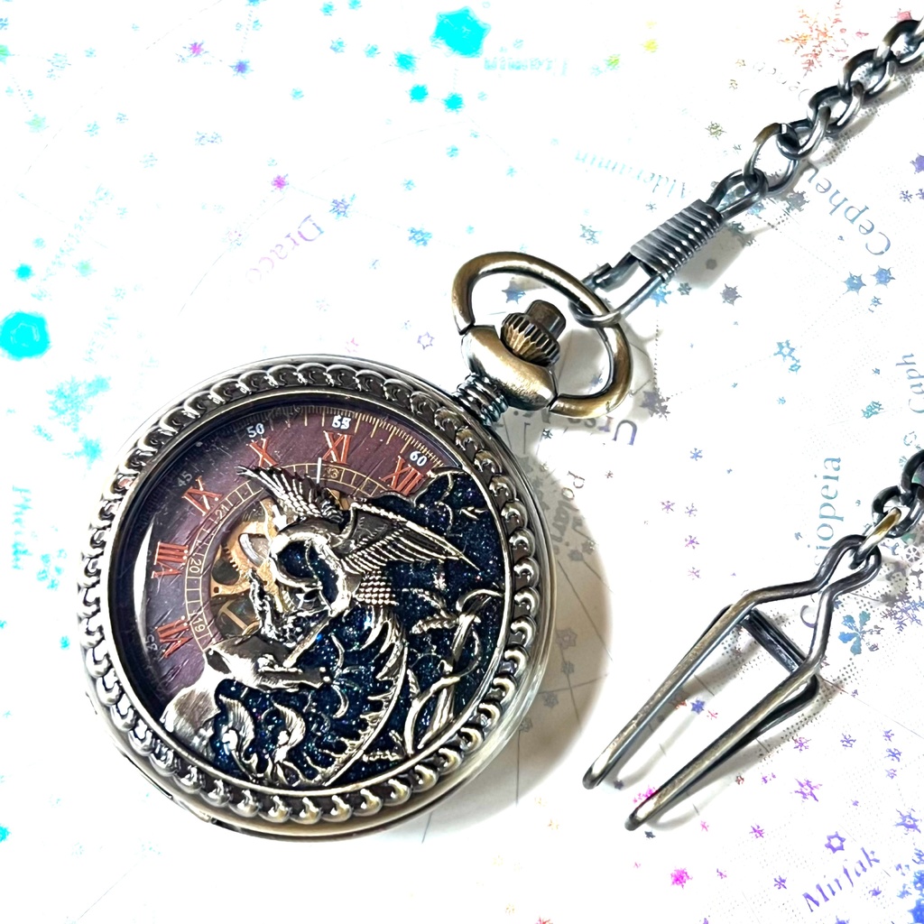 手巻き式懐中時計 フェニックス